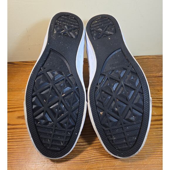 ❄️ Disney Frozen Converse ❄️White Elsa Anna CTAS Women 8.5 Shoes 167357C - Picture 16 of 16